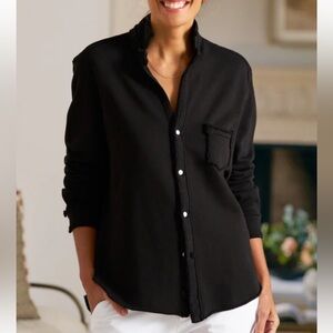Frank & Eileen Eileen Sweatshirt Button-Up